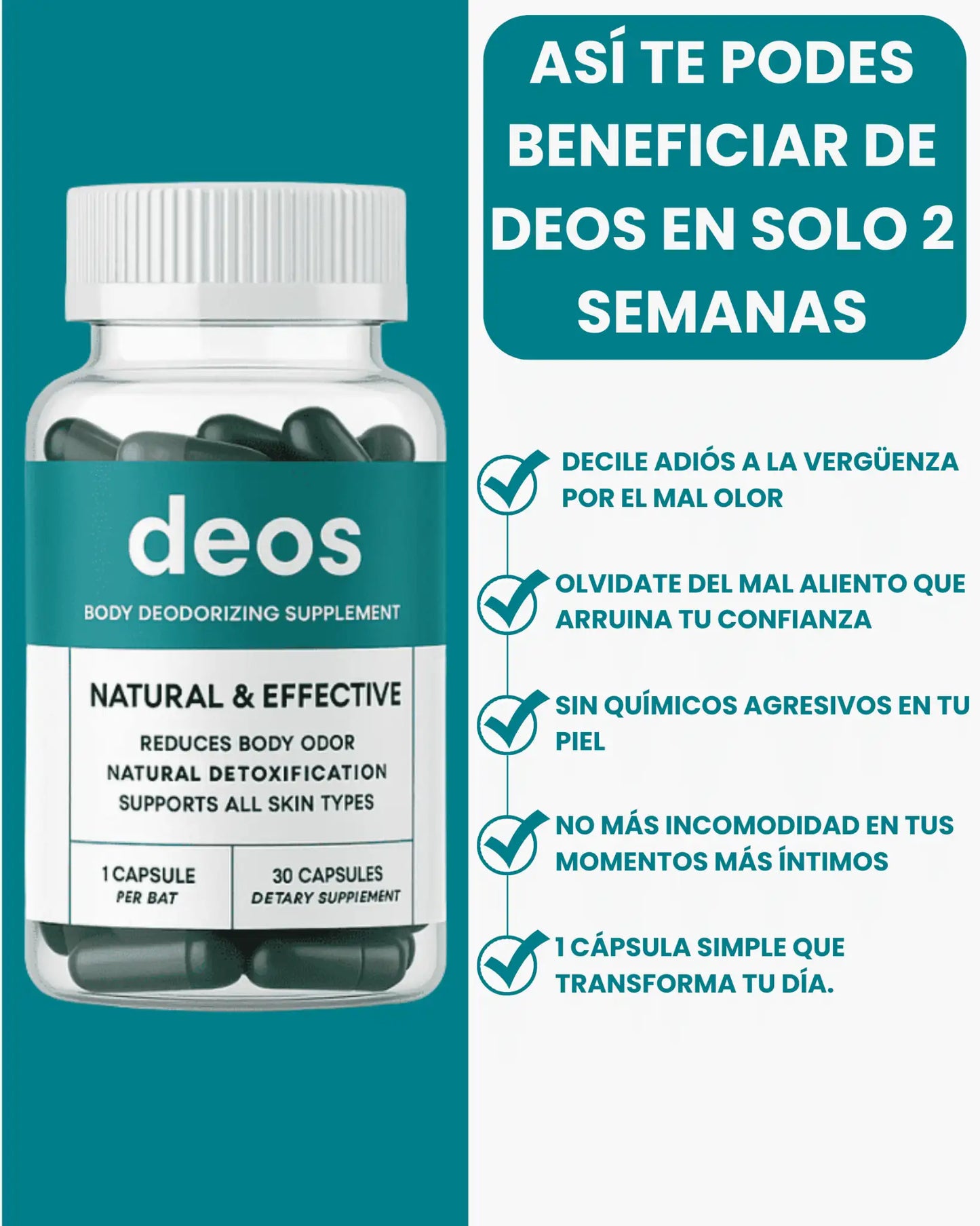 DEOS - Elimina el olor desde adentro