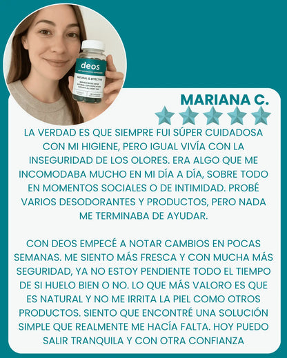 DEOS - Elimina el olor desde adentro